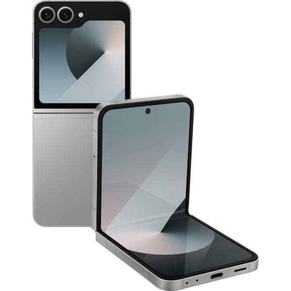 samsung galaxy z flip 6 серебро 1