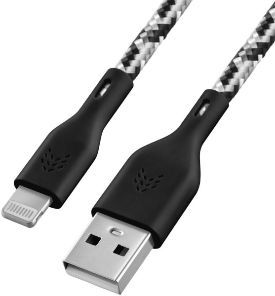 ROCKET Contact  USB-A-Lightning 1м чб